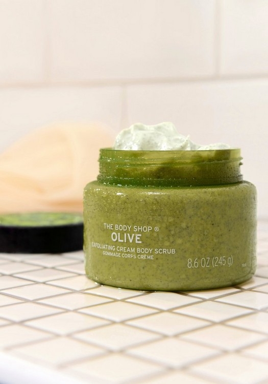 Olive Exfoliating Cream Body Scrub