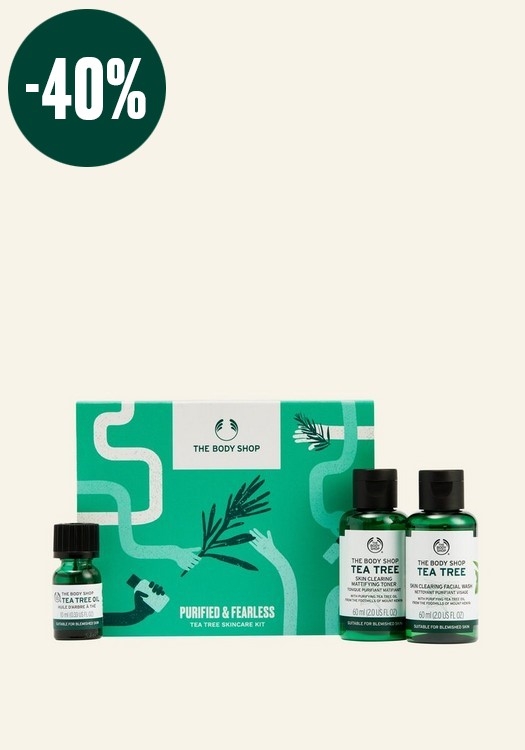 Purified & Fearless Tea Tree Skincare Kit