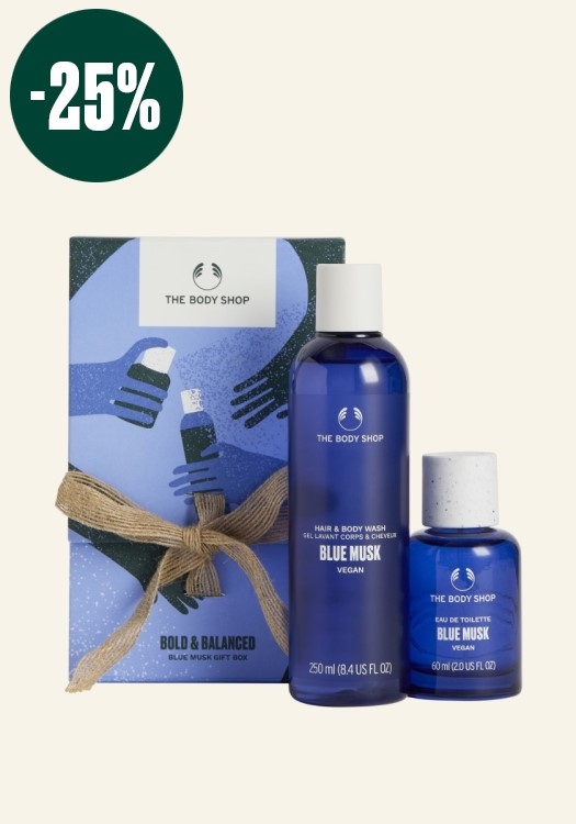 Bold & Balanced  Blue Musk Gift Box