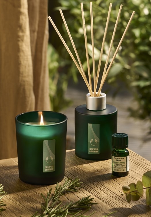 Breathe Eucalyptus & Rosemary Renewing Scented Candle