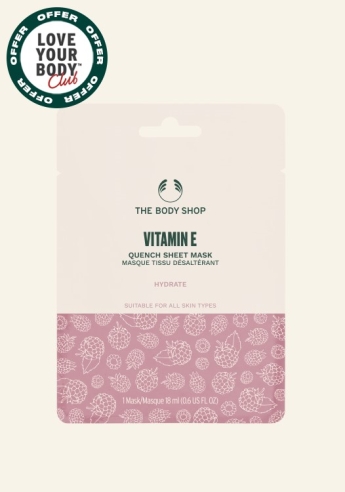 Vitamin E Quench Sheet Mask