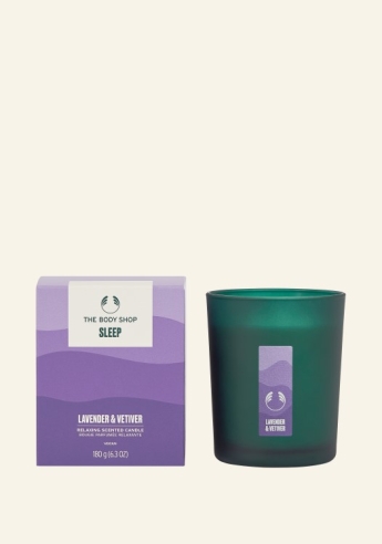 Sleep Lavender & Vetiver Relaxing Scented Candle